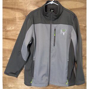 Bone Collector Softshell Jacket Gravel Mens XL Gorpcore Outdoors Hiking Coat
